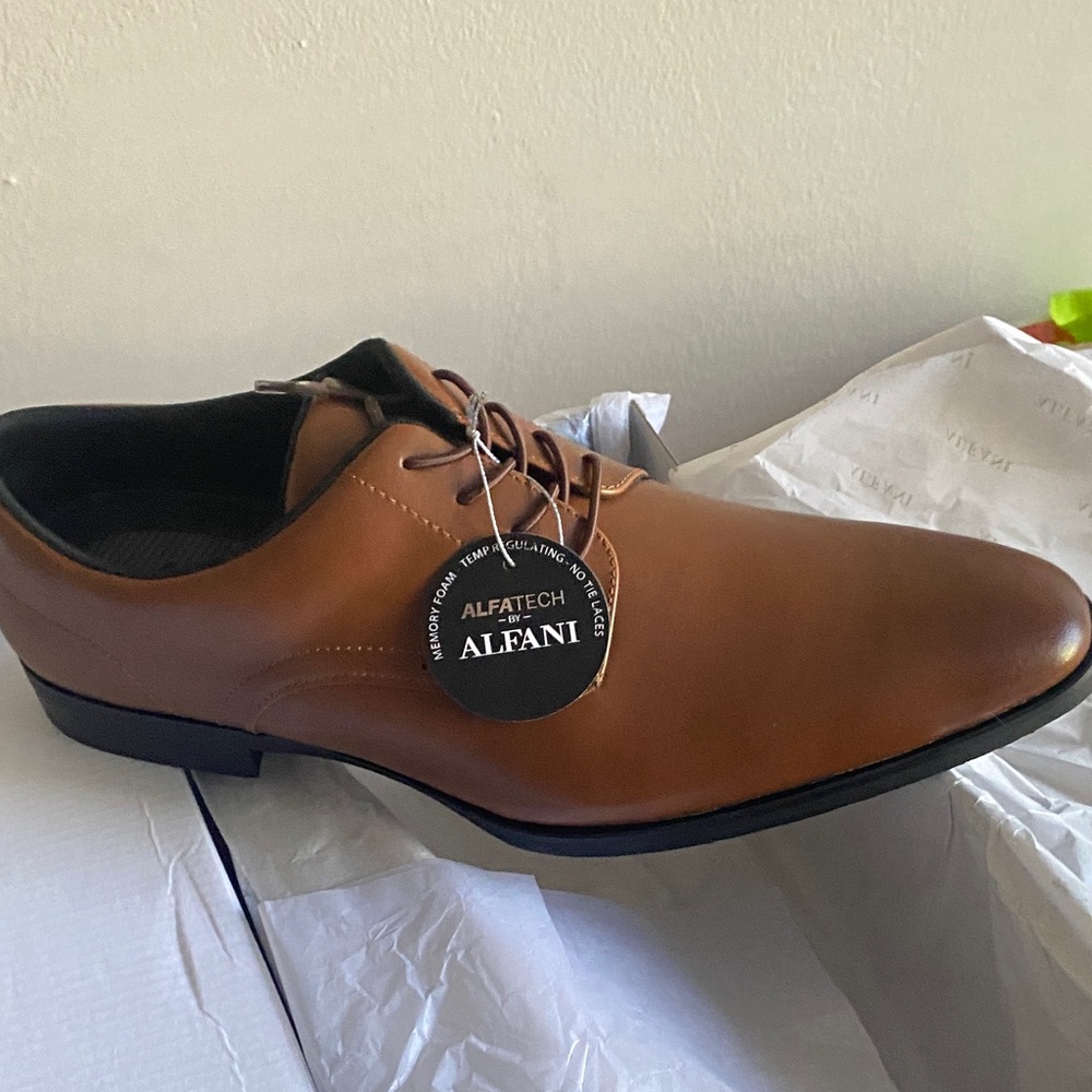 Alfani Men's Brown Oxford Shoes